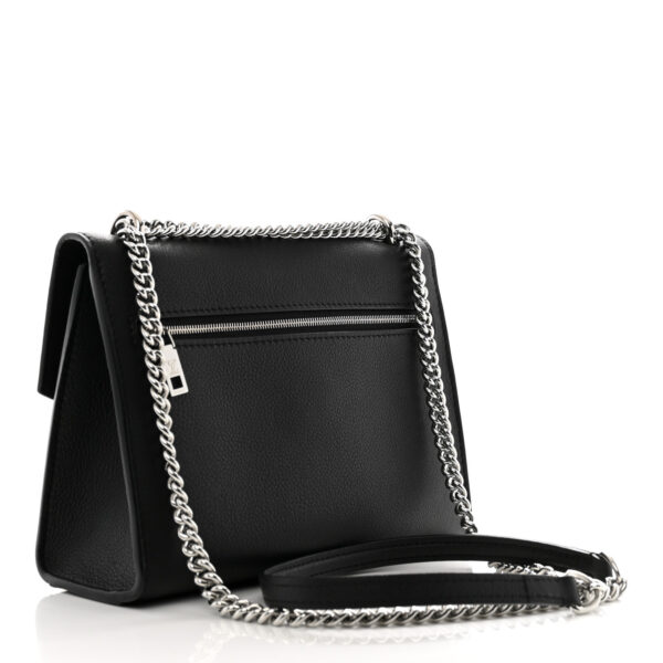 Louis Vuitton Soft Calfskin My Lockme Chain Bag BB Black - Image 2